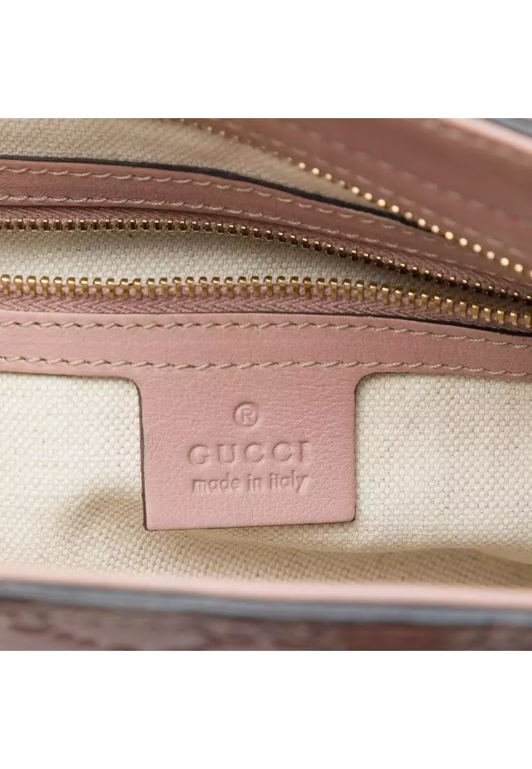 Pre-Loved Gucci Small Guccissima Bree Satchel