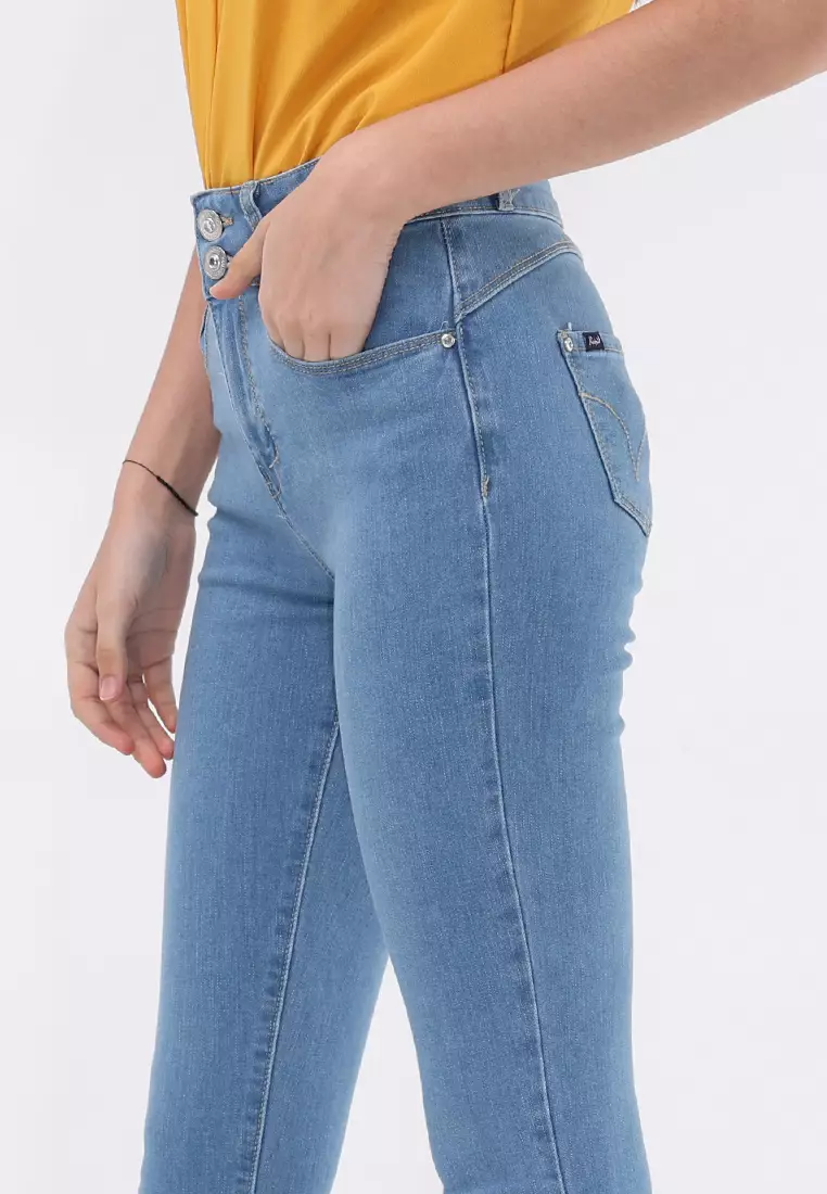 Denim High Waist Ladies Jeans