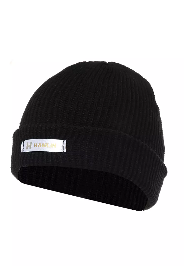 Jumpt Topi Kupluk Rajut Beanie Brimless Hats HIP HOP Unisex Comfortable Material ORIGINAL - Black
