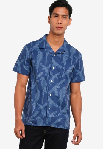 banana republic blue shirt