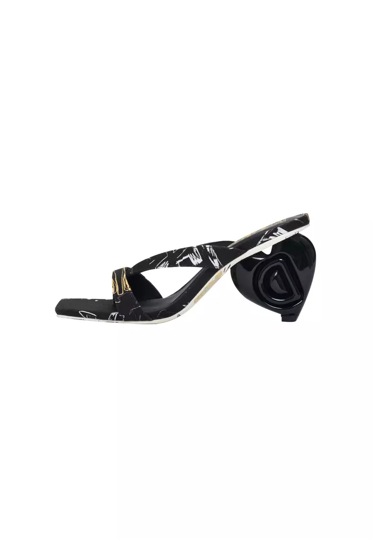 Heart Heel Sandal