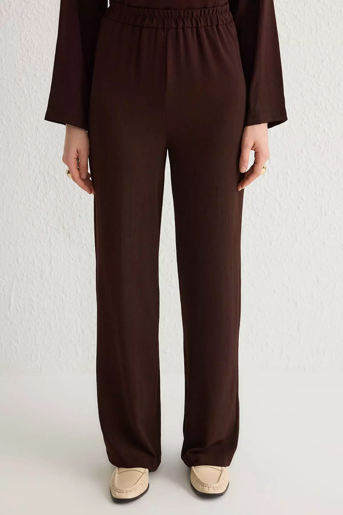 Modest Collared Top & Pants Set