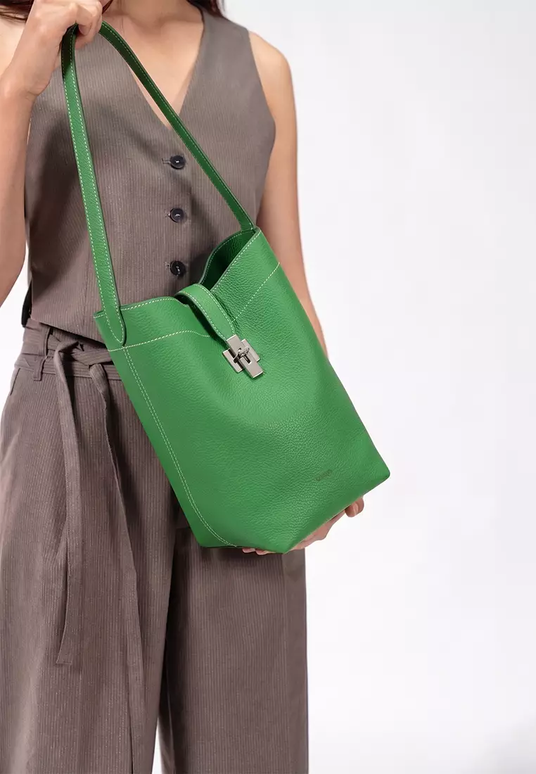 ZANA Shoulder Bag - Bright Green