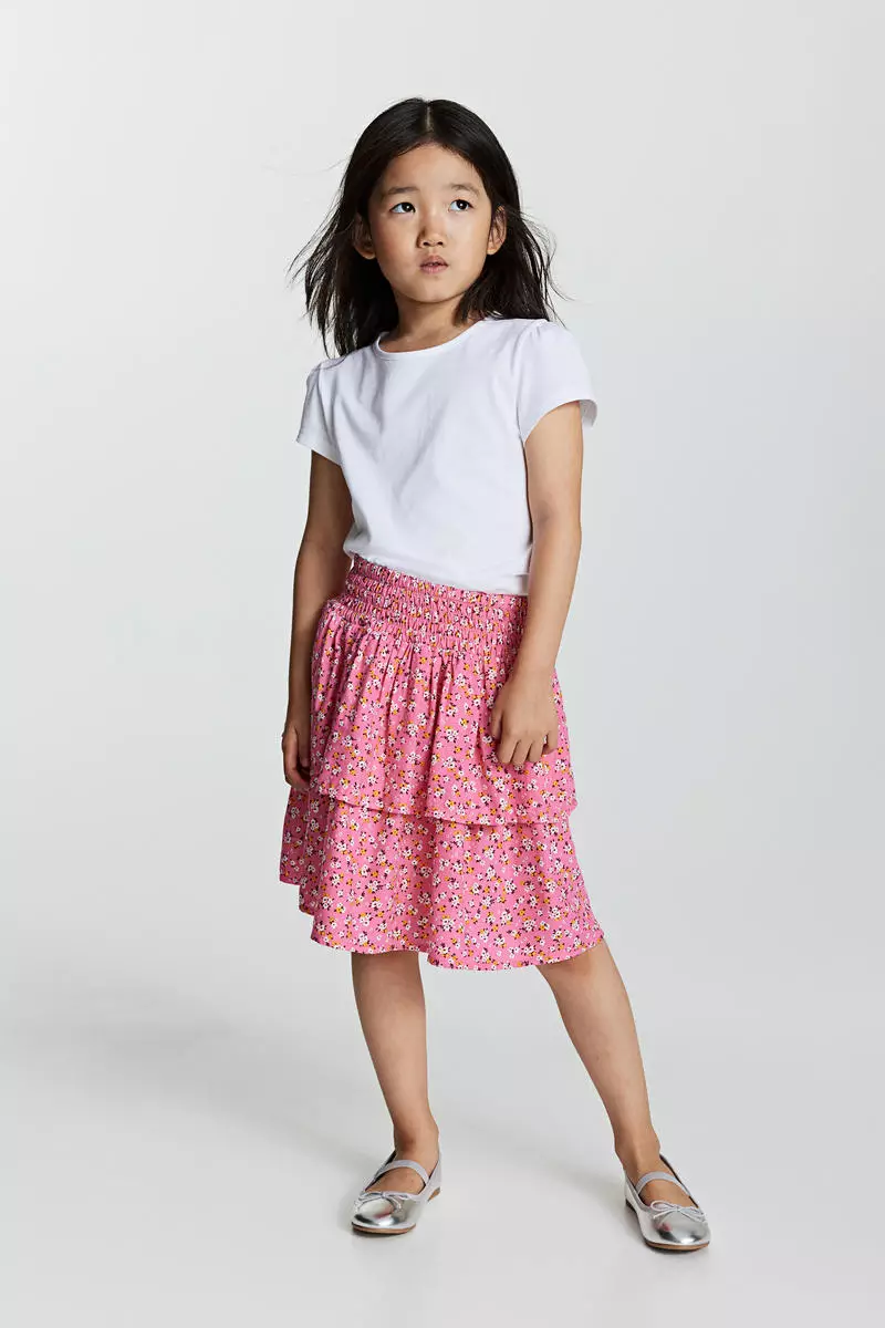 Buy H&M Tiered skirt 2024 Online | ZALORA