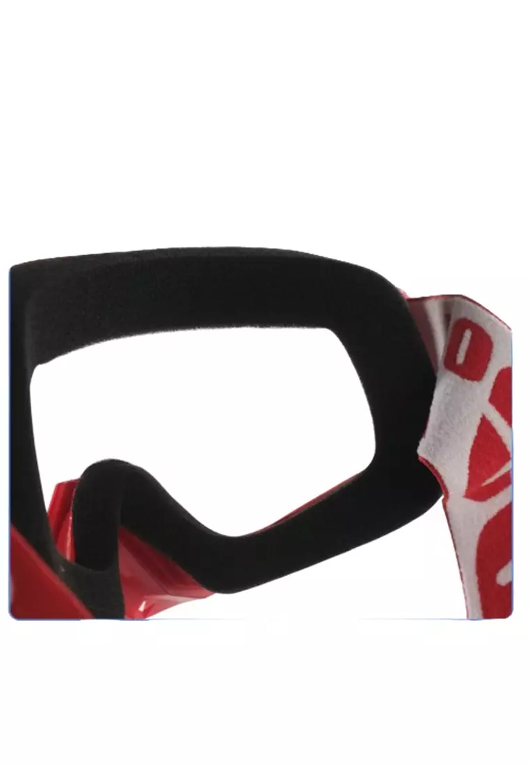 Kacamata Olahraga Unisex Motocross MTB ATV Ski Goggles Face Clear ORIGINAL - Red