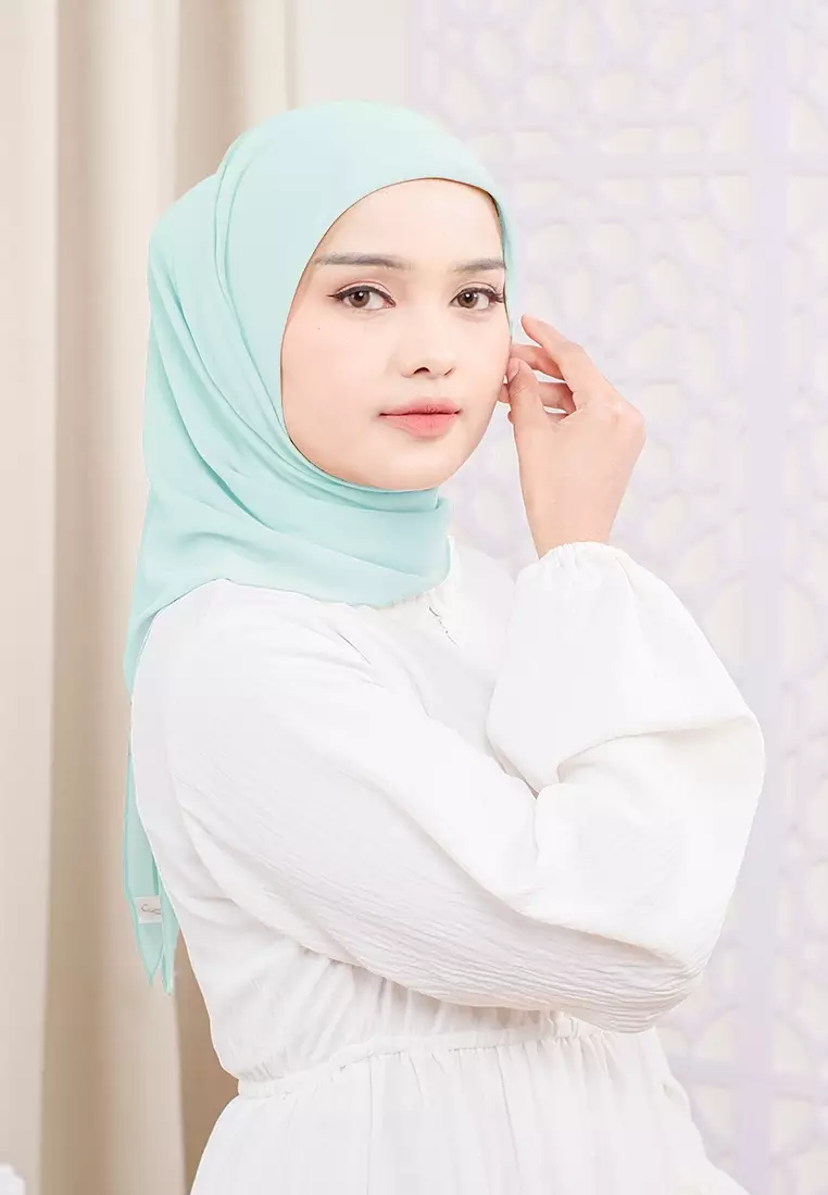 HIJAB INSTAN VIERA-CYAN