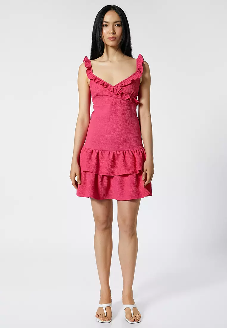 Ruffle Mini Dress