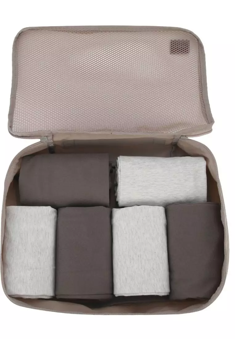 Crossing Waterproof Ripstop Nylon Packing Cube M - Light Grey