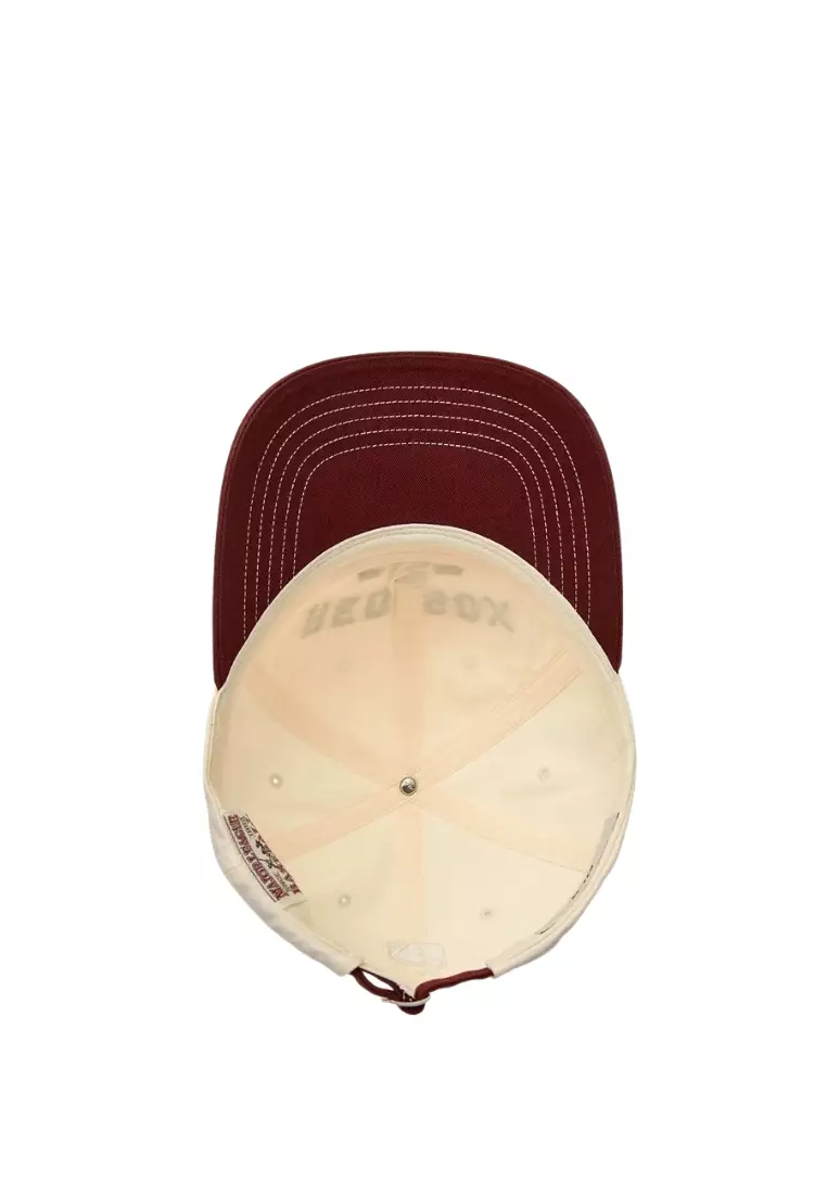 Jual MLB Korea Varsity Lettering Color Block Unstructured Ball Cap ...