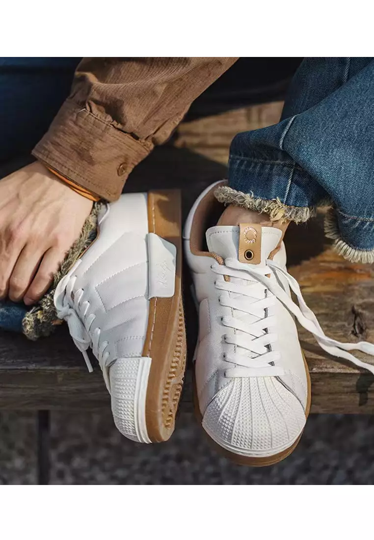 Casual And Versatile Shell Toe Sneakers