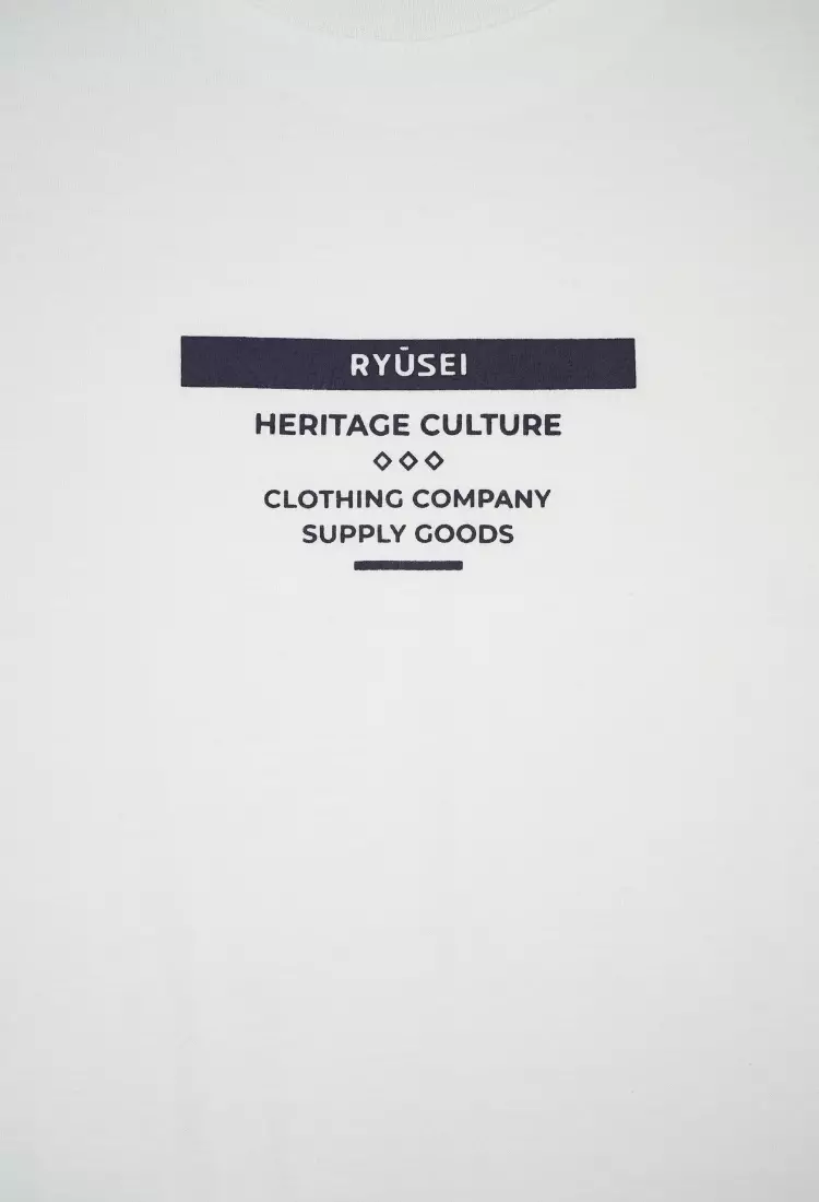 Ryusei Tshirt Kazu White