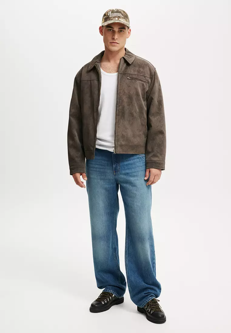 寬鬆牛仔褲