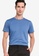 ZALORA BASICS blue Logo Trim Short Sleeve T-shirt FCDA7AAF28D5BDGS_1
