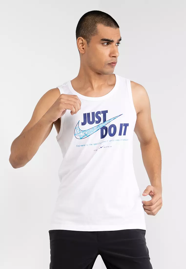 Nike Training Dri-FIT Tank Top in White
