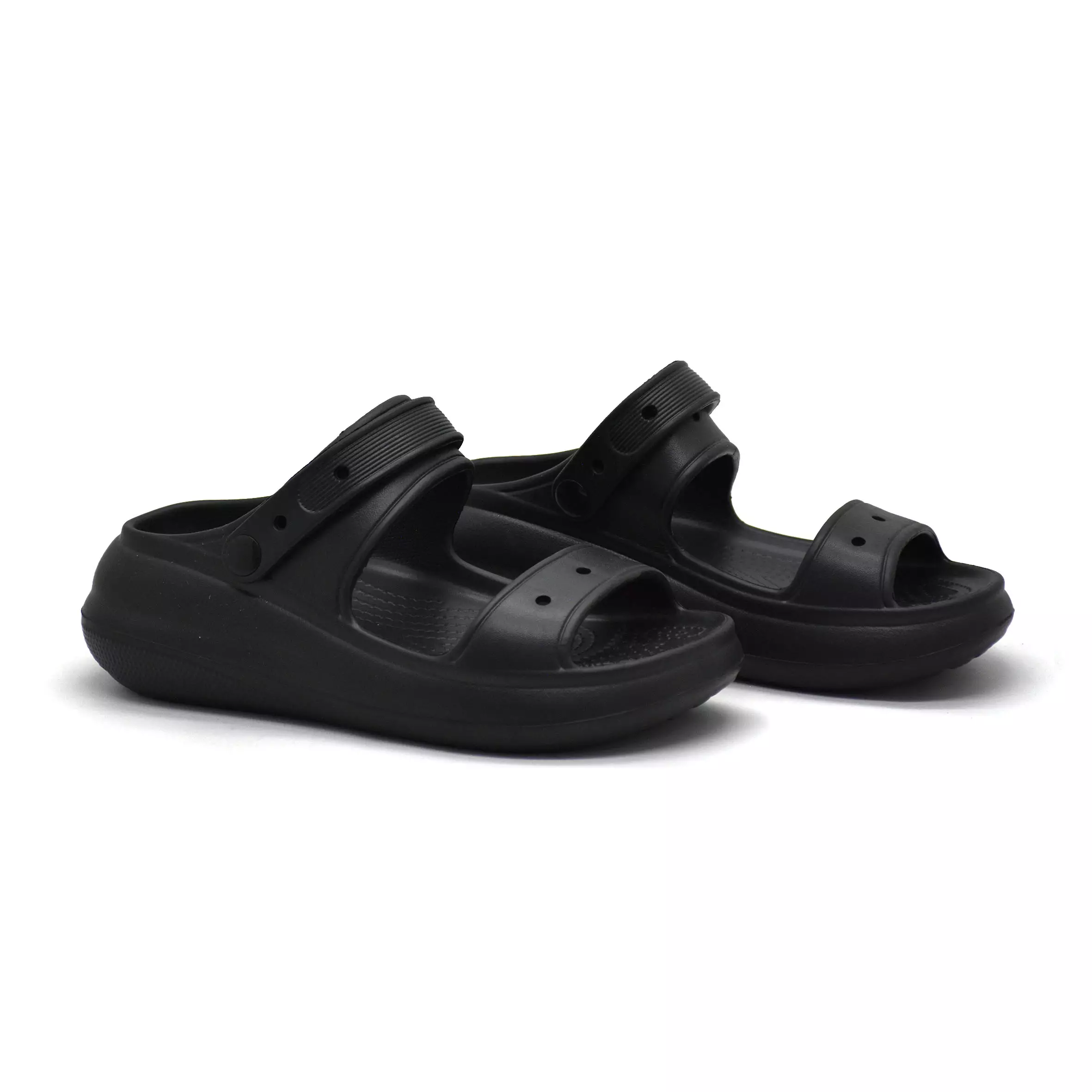 Carvil Sandal Pria Wanita Monna-PL Black