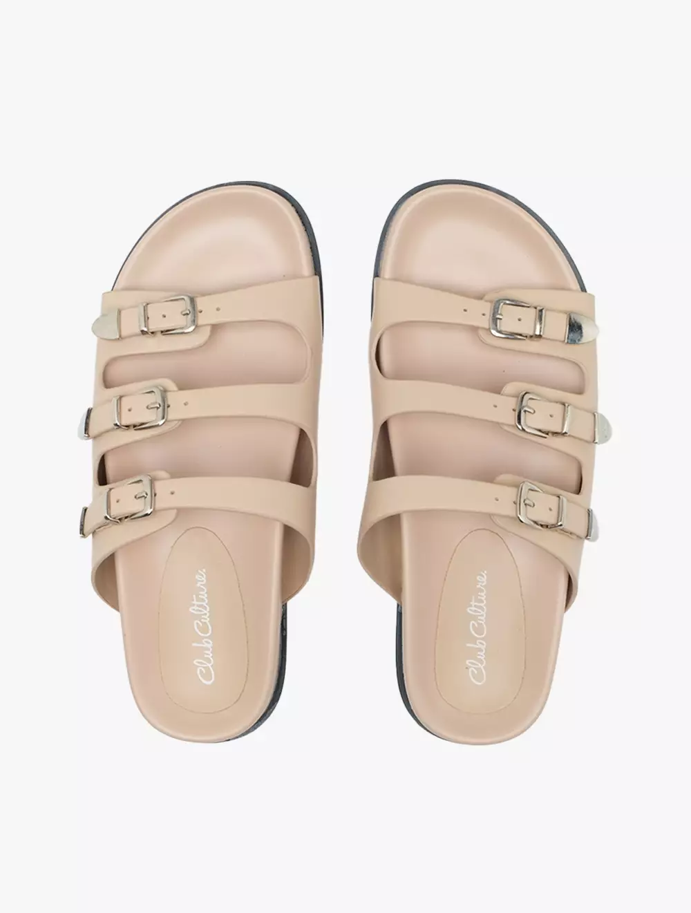 Payless Club Culture Womens Meadow Flat Sandals - Nude_05