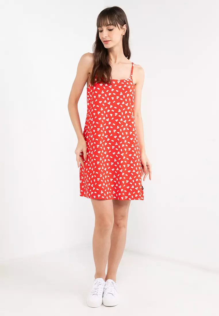 Red and white polka dot dress clearance forever 21