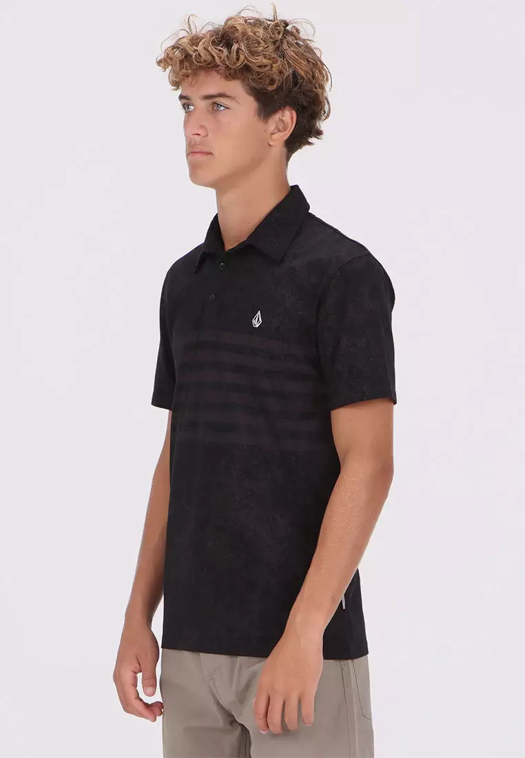 MPL HOFFS SHORT SLEEVE POLO BLACK