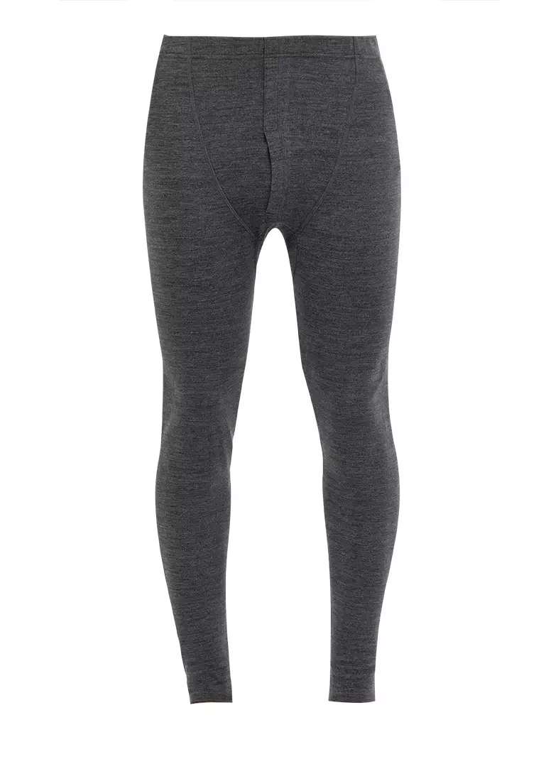 Wool Blend Double Knee Layer Thermal Bottoms