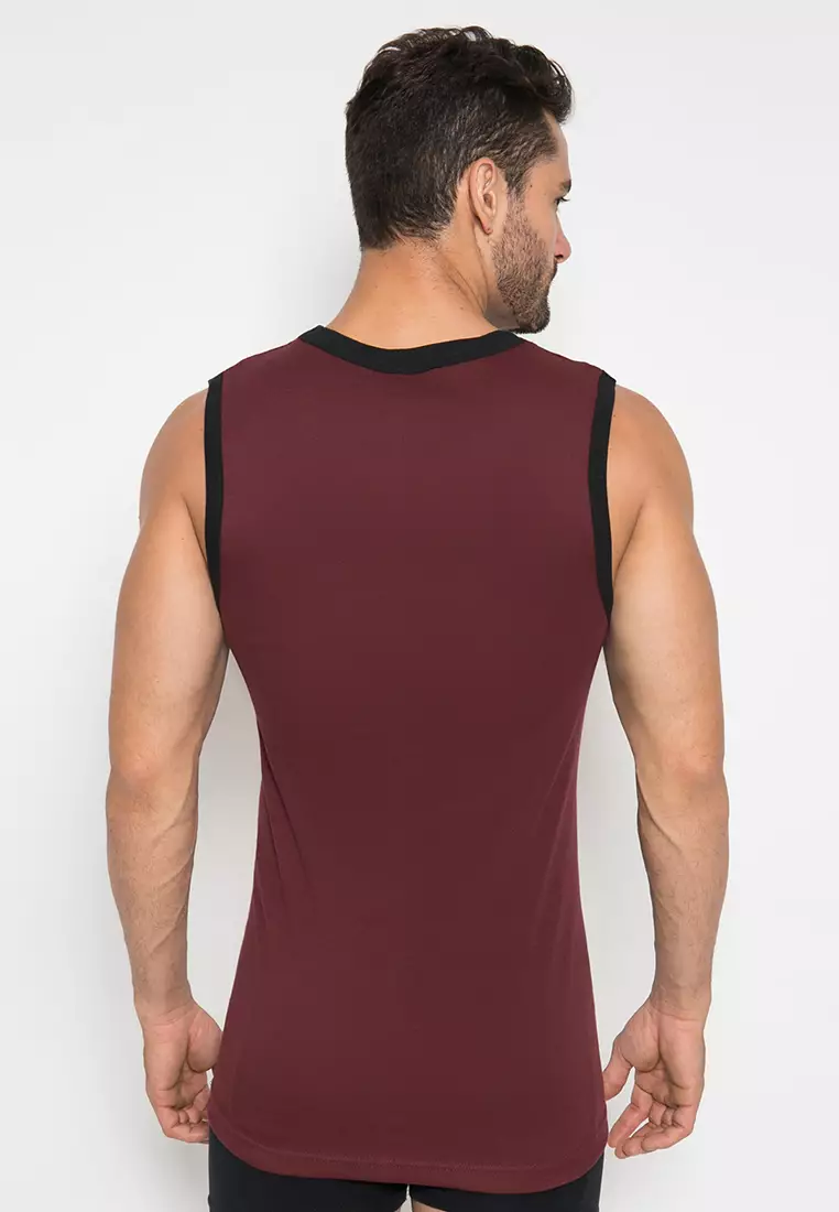 LGS - Innerwear - Pakaian Dalam Pria - Kaos Tank Top - Polos