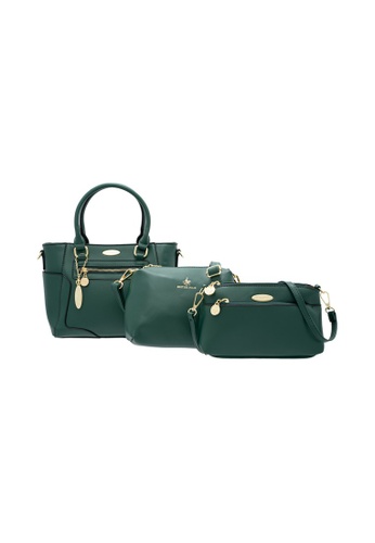 British Polo green Mikayla Handbag, Sling Bag & Mini Bag 3 in 1 Set 1EFA8AC0A0430EGS_1
