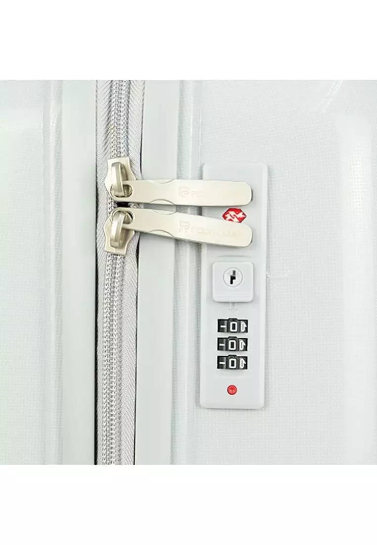[NEW ARRIVAL] Poly-Club 28" Groove Style Unbreakable Polypropylene Travel Luggage Bags - BA2451