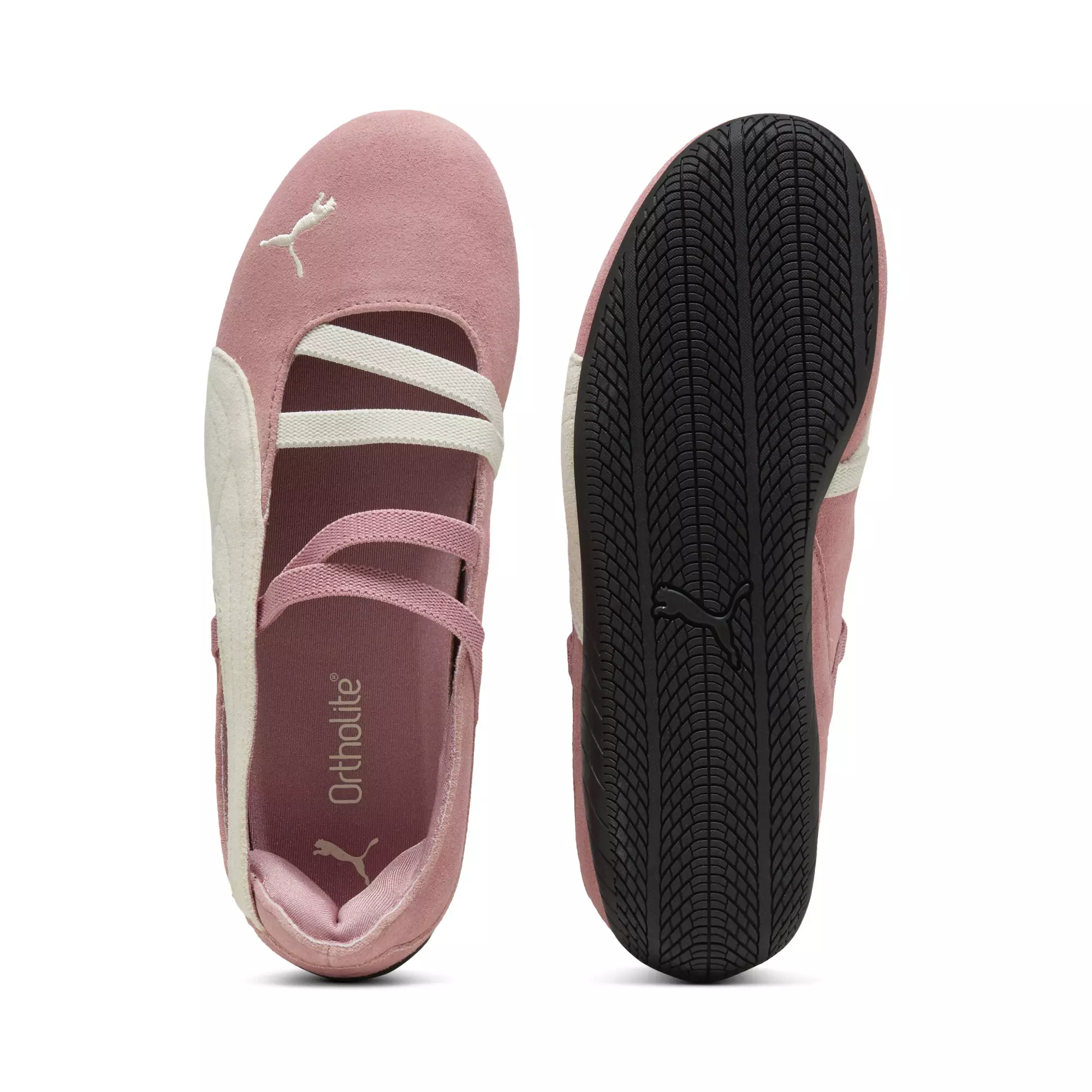PUMA Women's Speedcat Ballet Suede Shoes.