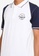 Fidelio white Contrasted Sleeves Polo Shirt 7DAFCAA5D016A1GS_2