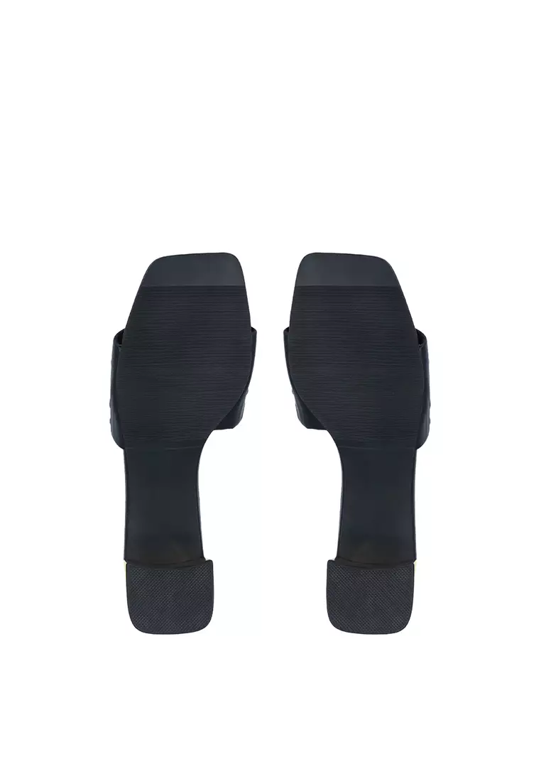 Black CR Mabel Chunky Sandals