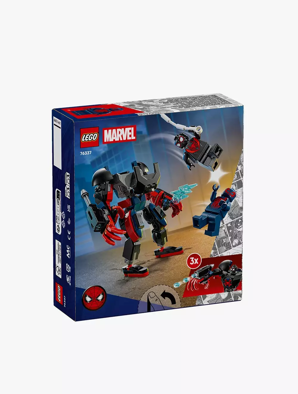 LEGO® Super Heroes Marvel Miles Morales Mech vs. Spider-Man 2099 - 76337