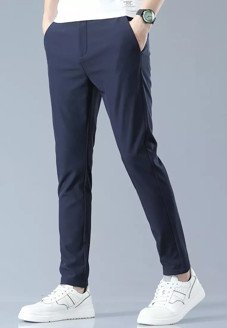 Buy Twenty Eight Shoes VANSA Thin Slim Straight-Leg Trousers VCM