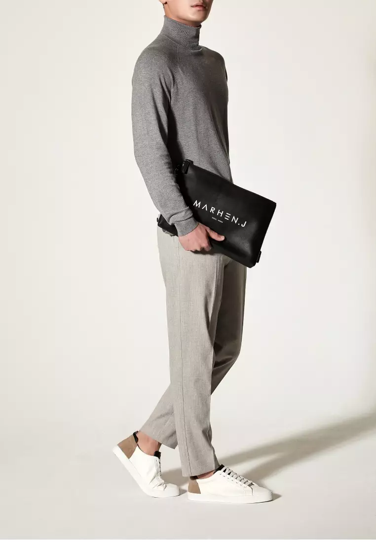 JACKY Vegan Leather All Black