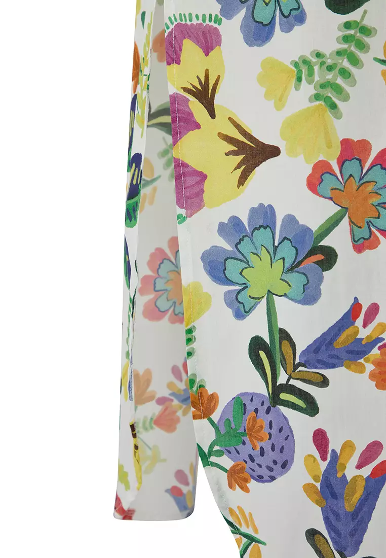 Woven Beach Midi Dress