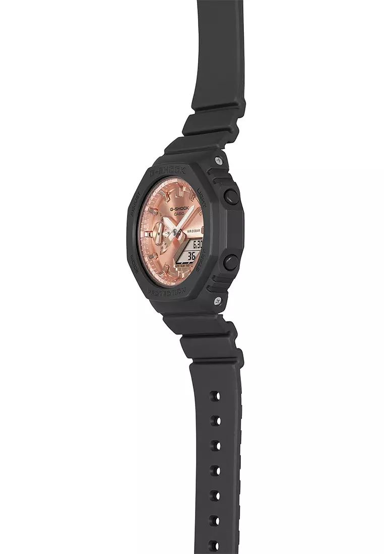 Jam Tangan Analog-Digital Wanita Casio G-Shock GMA-S2100MD-1A - Dark Grey Resin Strap