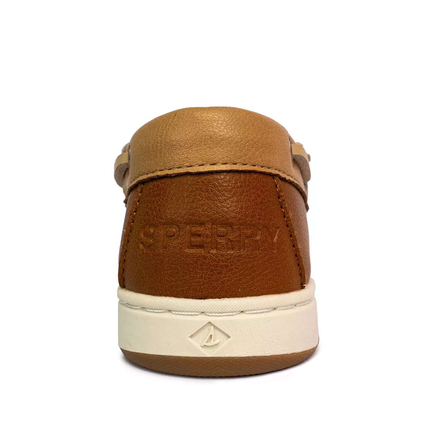 Women's Authentic Original™ Jewelfish 1-Eye Leather Boat Shoes Topsider - Light Tan/Dark Tan (25S00732)