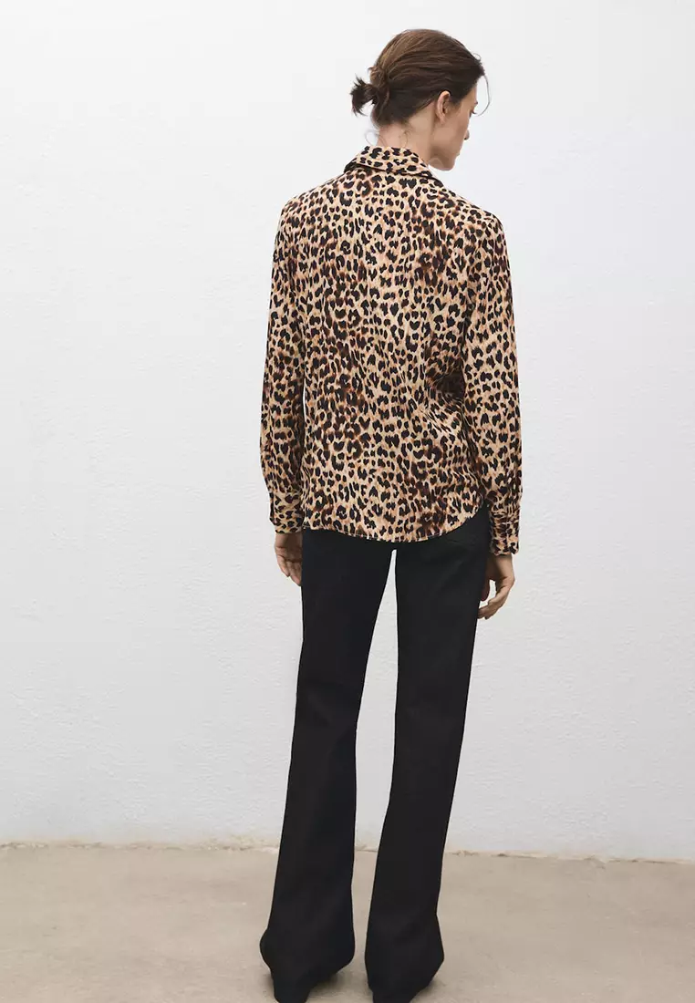 Fluid Long-Sleeved Blouse