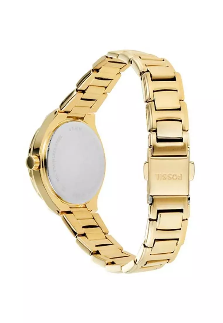 Buy Fossil Eevie Gold Stainless Steel Watch BQ3801 2023 Online