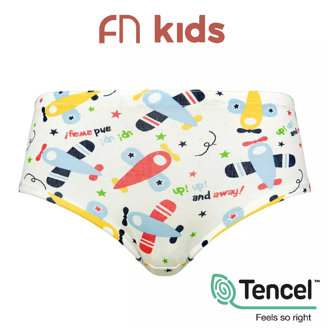 FN Kids Celana Dalam Brief Anak Laki-Laki Tencel 3 pcs FK 3134