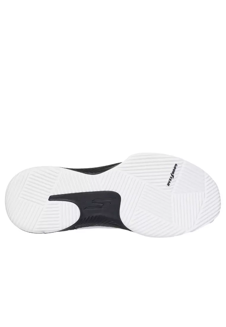 Mens SKX Nexus Basketball Shoes - White/Black