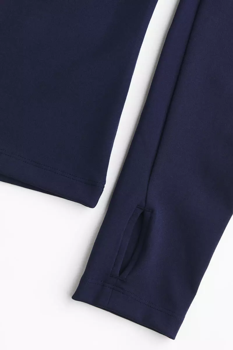 Zip-through sports jacket with SoftMove™