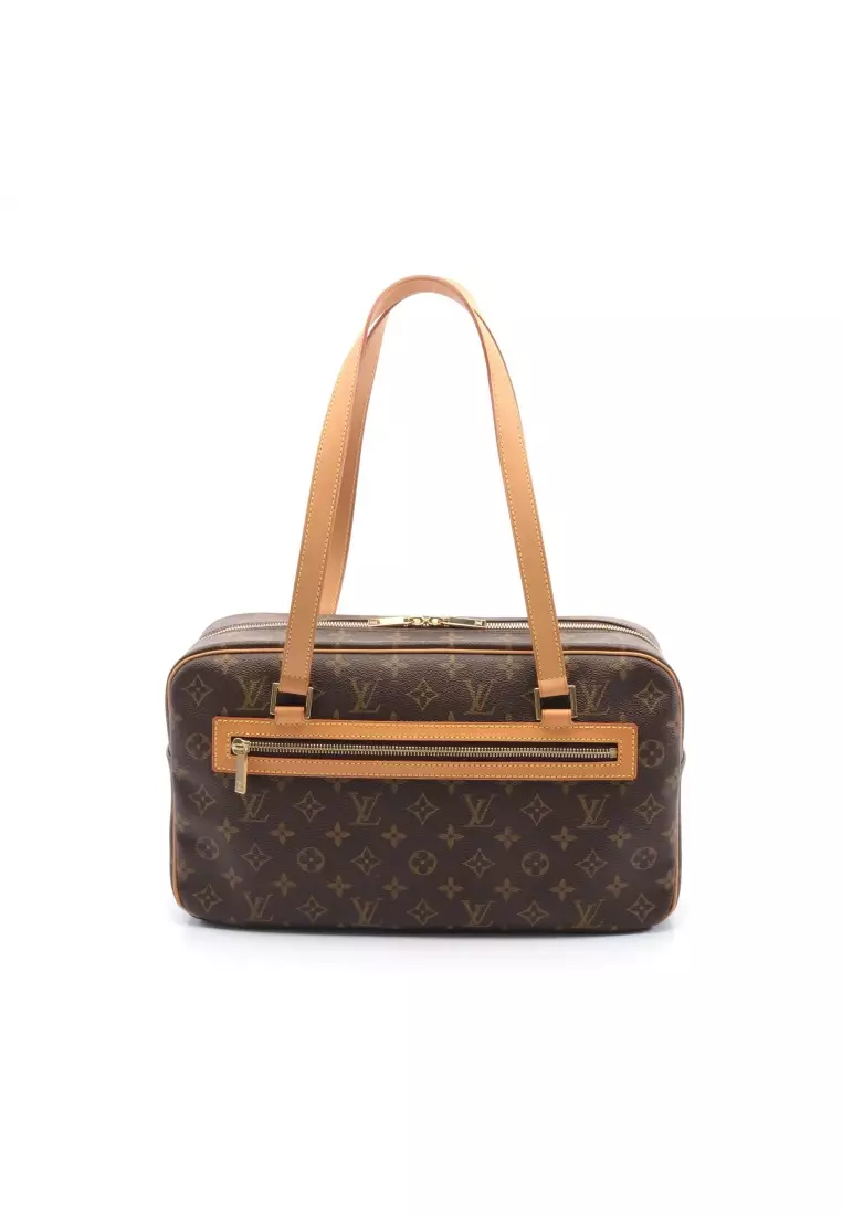 Buy Louis Vuitton Pre-loved LOUIS VUITTON Cite GM monogram Shoulder bag PVC  leather Brown 2023 Online
