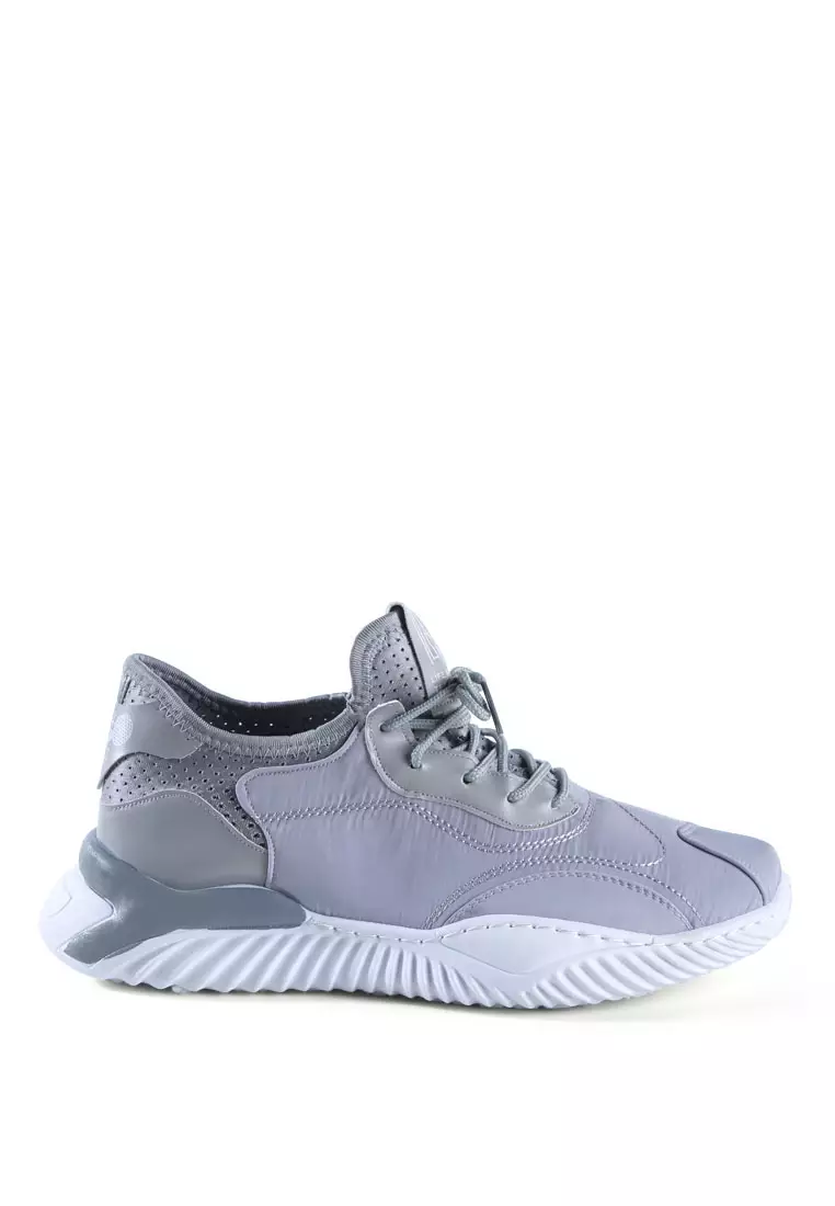 Discount on London Rag  shoes - SKU: Grey Active Life Sneakers