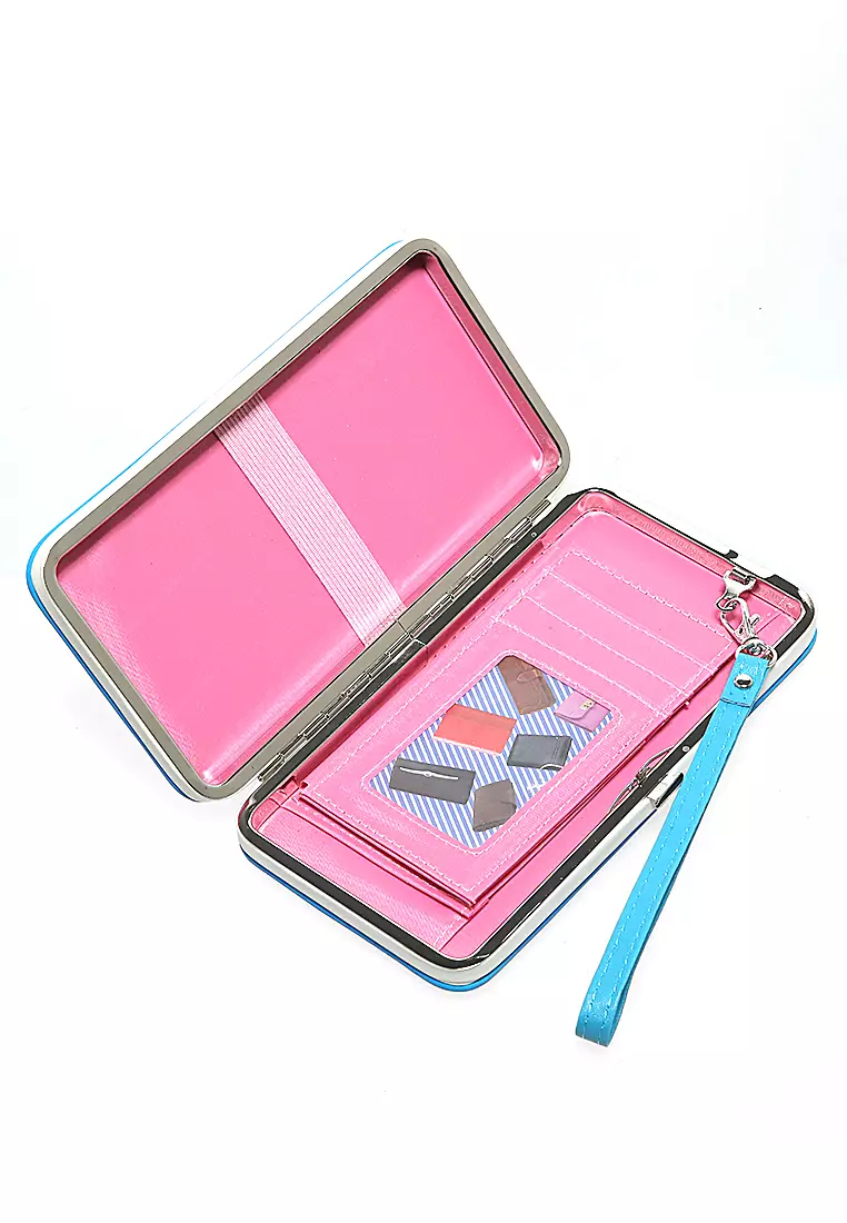 Dompet Wanita Panjang Model Pidanlu Long Wallet Many Slot Material PU Leather ORIGINAL