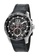 Charles Jourdan black Charles Jourdan Men CJ1035-1332C Black Silicone Leather Watch 1C460AC28564E5GS_1