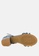 Rag & CO. blue Braided Suede Block Heel Sandal 0BF5FSH18165D0GS_7