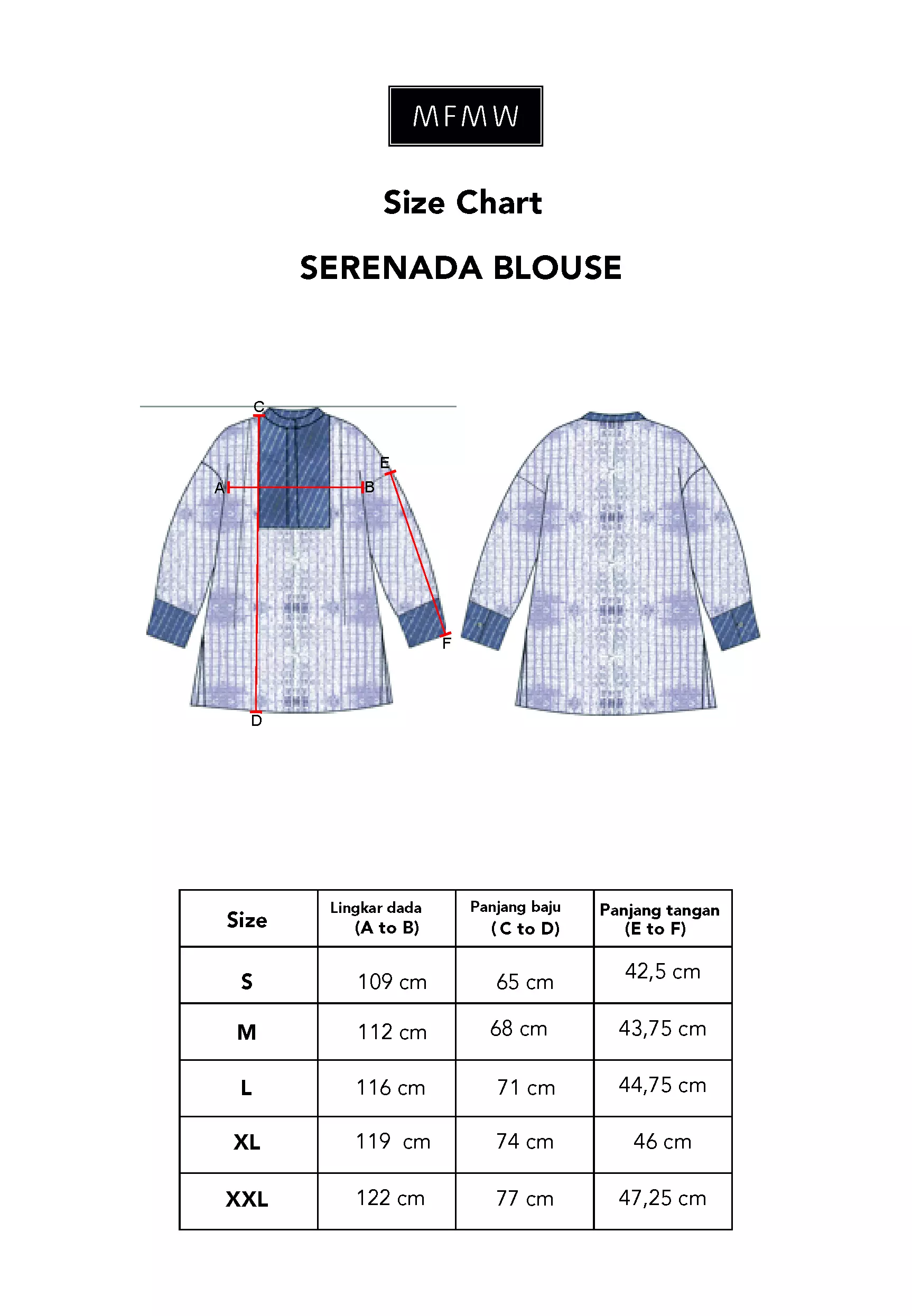 MFMW Serenada Atasan Blouse Lilac