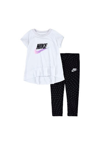 Nike black Nike Essential Legging Set (Toddler) B709AKA186C043GS_1