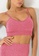 Twenty Eight Shoes red VANSA Vest Shorts Yoga Fitness Set  VPW-YZJ628 96B8FAAB684153GS_2