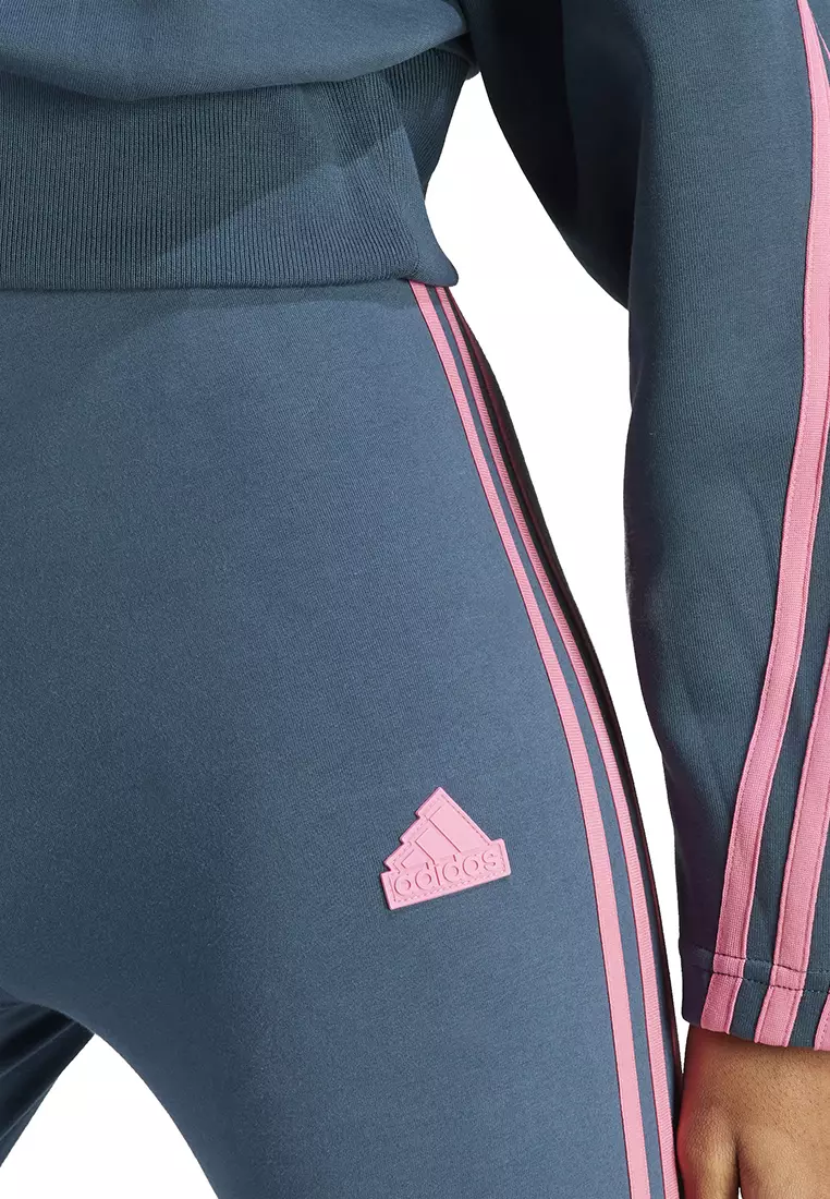 Womens 3 stripe adidas leggings on sale