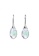Her Jewellery silver Raindrop Hook Earrings (Rainbow) - Made with premium grade crystals from Austria 5A52AAC283EA02GS_4